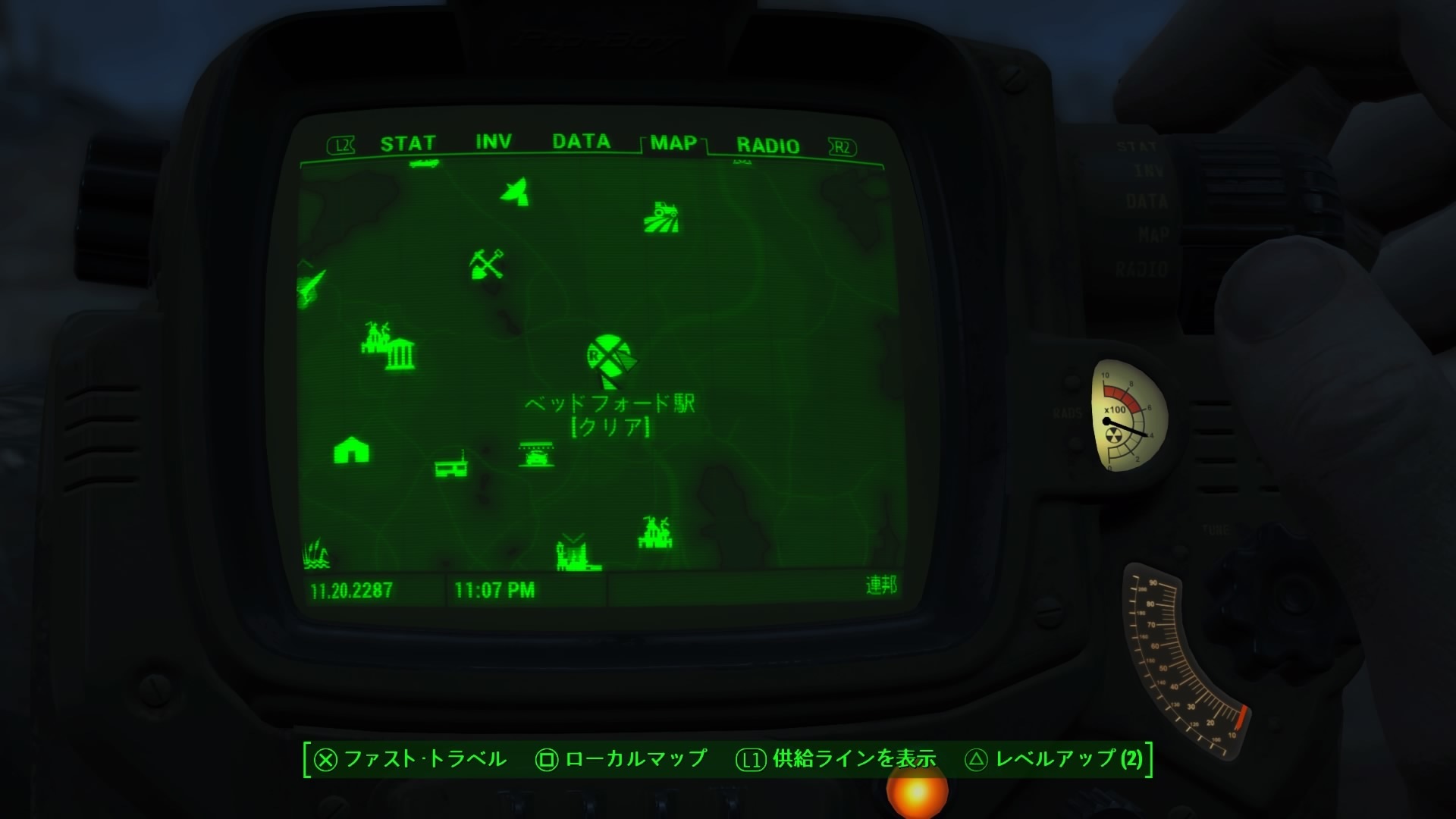 Fallout4 レキシントン攻略前夜 北西方面しらみつぶし カズヤ弟のぼうけんのしょ